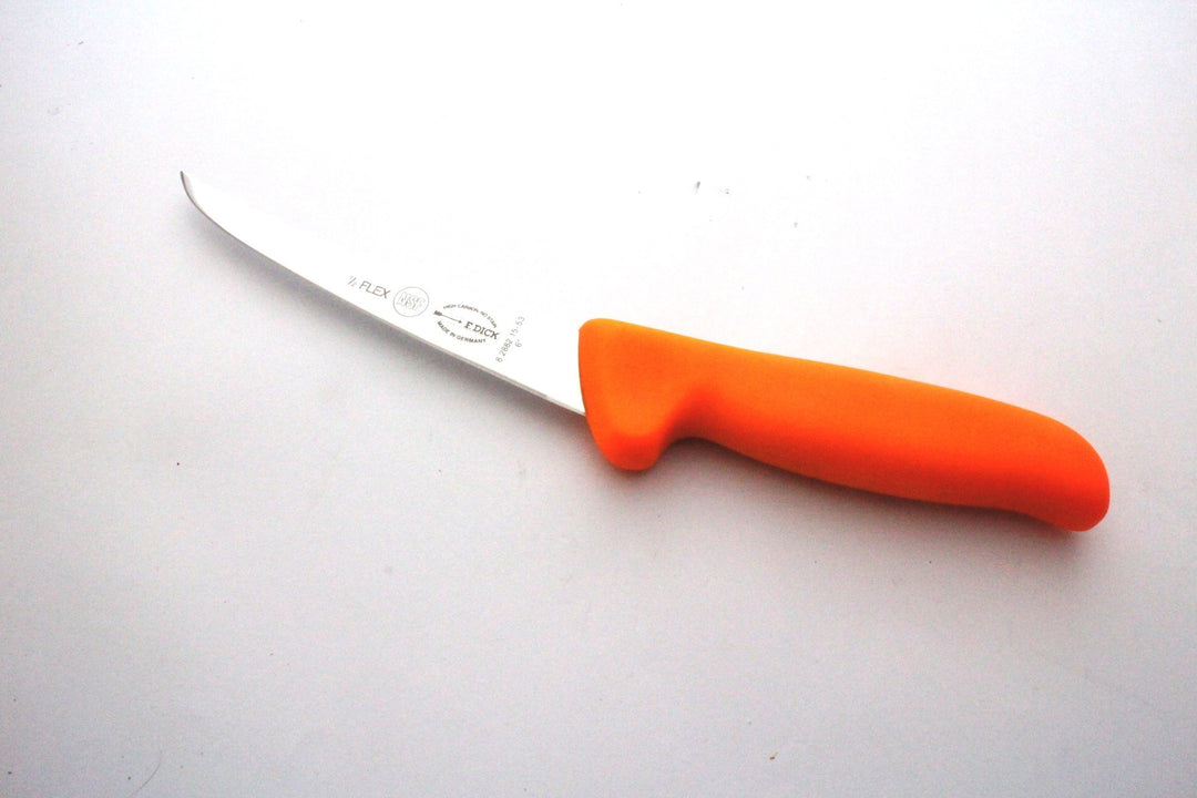 F. Dick nagelneu – MasterGrip Special - Ausbeinmesser – geschweifte Klinge semi-flexibel 10cm - Grif