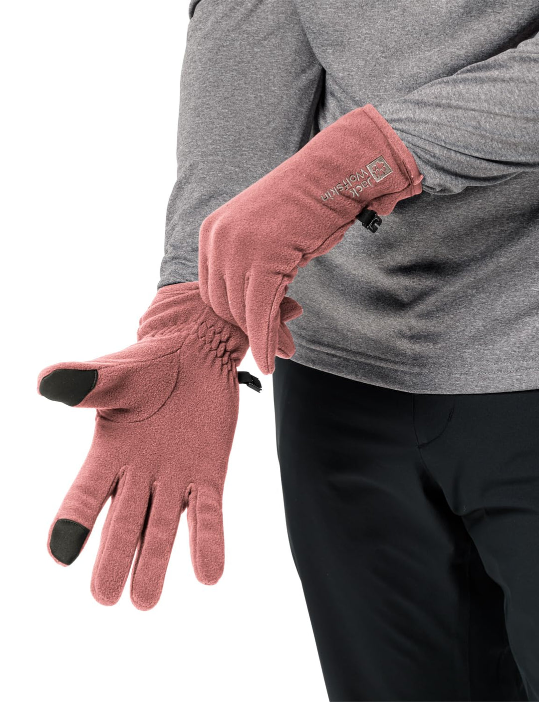 Jack Wolfskin Unisex Real Stuff Glove Handschuh L Mineral Red, L Mineral Red