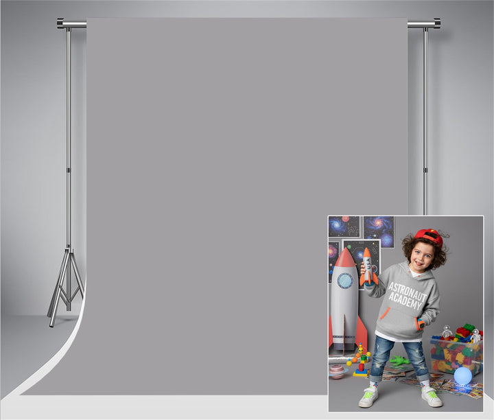 Kate Grau Einfarbig Fotografische Hintergrund 1,5 * 2,2m Nahtlose Strukturierter Hintergrund Studio