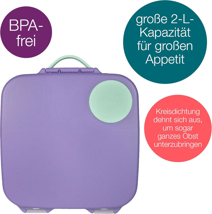 b.box Lunchbox, Lilac Pop, Lilac Pop
