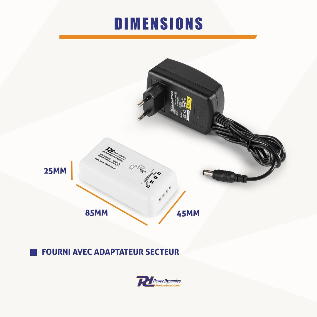 Power Dynamics BT10SET Decken-Bluetooth-Lautsprecherset für den Innen- und Aussenbereich