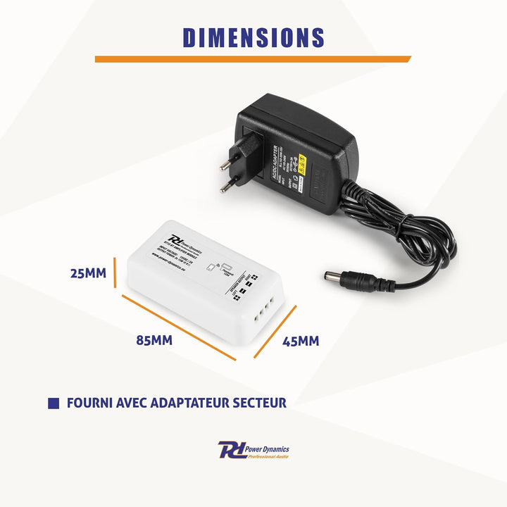 Power Dynamics BT10SET Decken-Bluetooth-Lautsprecherset für den Innen- und Aussenbereich