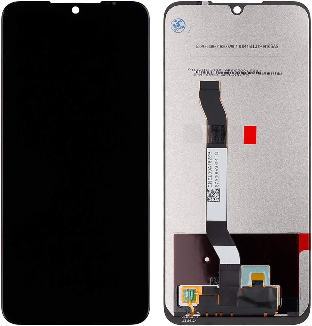 swark LCD Display Kompatibel mit Xiaomi Redmi Note 8T M1908C3XG （Schwarz ohne Rahmen LCD Display Tou