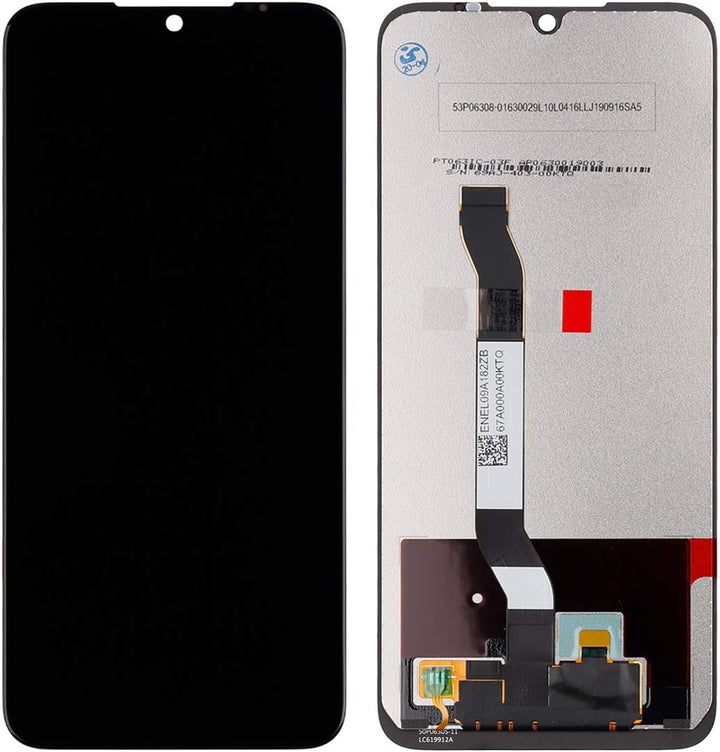swark LCD Display Kompatibel mit Xiaomi Redmi Note 8T M1908C3XG （Schwarz ohne Rahmen LCD Display Tou