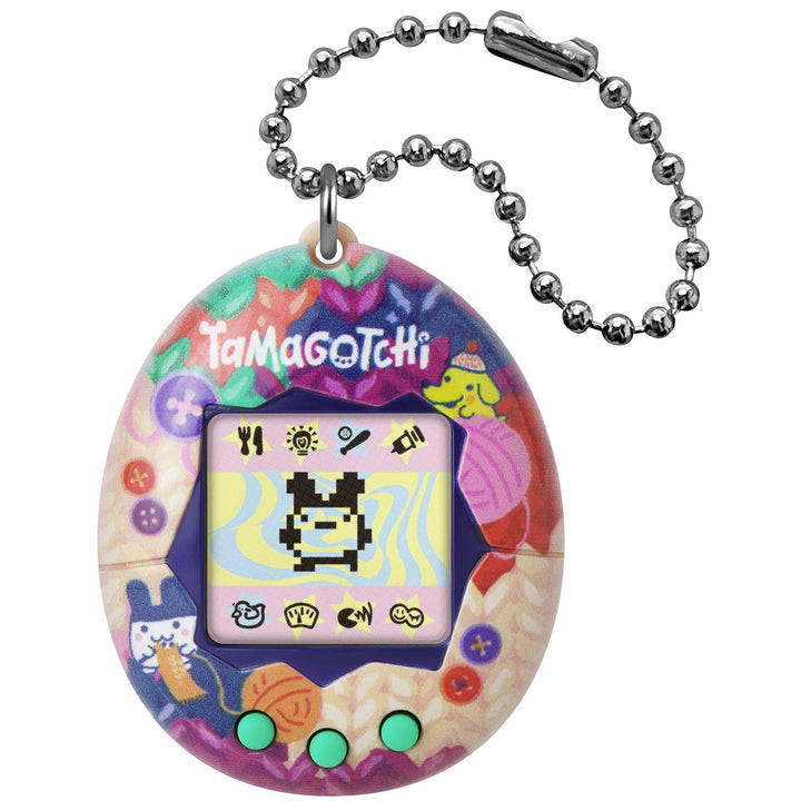 Bandai - Tamagotchi - Original Tamagotchi - Tama Sewing - Elektronisches virtuelles Haustier mit Far