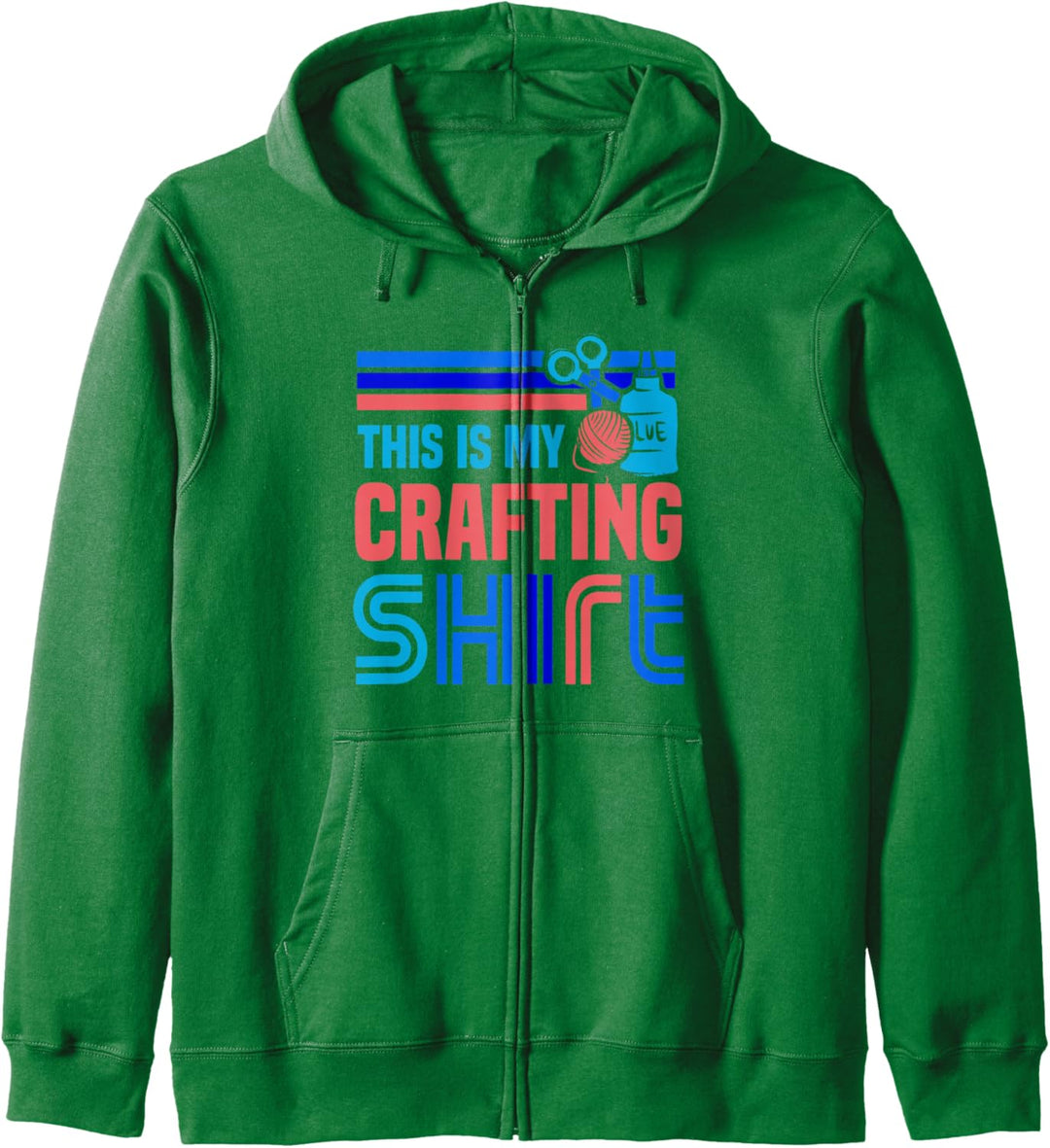 Basteln Hobby Künstler Designer Bastler Kapuzenjacke