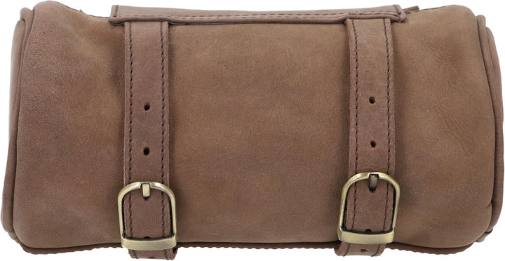 Gusti Fahrradtasche Leder Judith A. Gepäcktasche Lenkertasche Satteltasche Ledertasche Dunkelbraun D