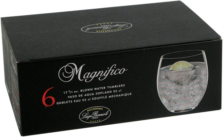 Luigi Bormioli 09264/06 Bormioli Luigi Magnifico Set Gläser, Schallglas, Transparent, 52 cl, 6 Stück