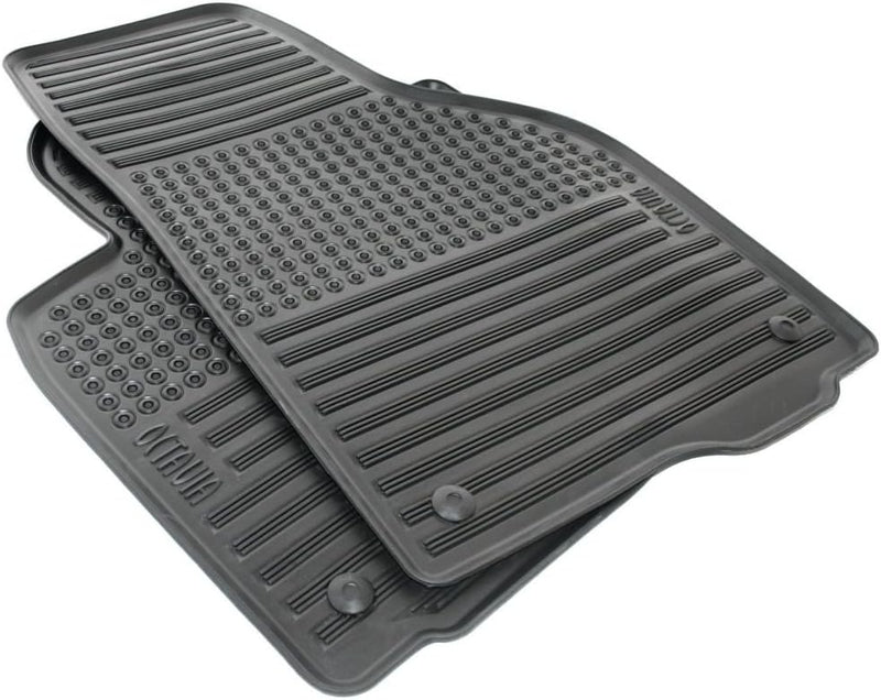 Skoda 1Z0061221 Gummi Fussmatten 2X vorn Gummimatten Original Allwettermatten
