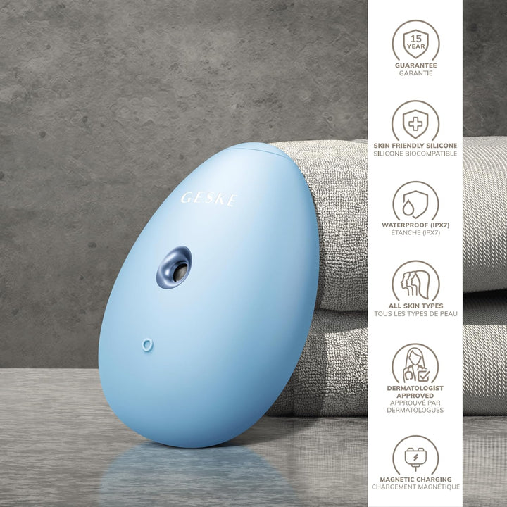 GESKE | SmartAppGuided™ Facial Hydration Refresher | 4 in 1 | Wasserzerstäuber | Gesichtsdampfer | W