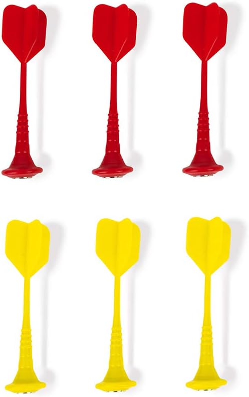 Janod - Magnetisches Darts-Spiel zum Thema Jahrmarkt - Geschicklichkeitsspiel Fördert Wendigkeit und