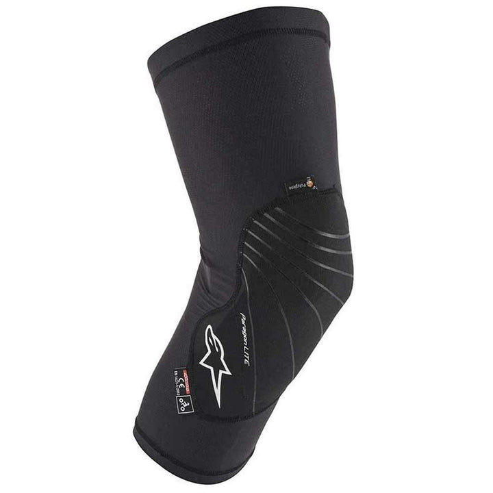 Alpinestars Paragon Lite Knieschoner Schwarz M, Schwarz M