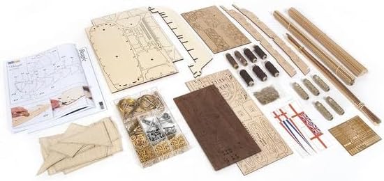 Occre 12005 HMS Beagle Detailliertes Modellier-Set