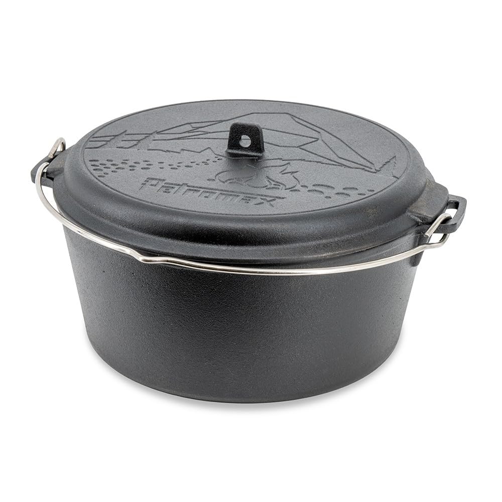 Petromax Dutch Oven Essential Line - Topf für den täglichen Gebrauch, aus Gusseisen für Induktion, G
