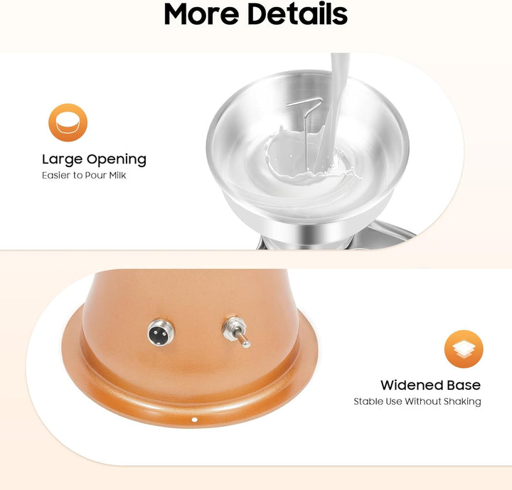 Elektrische Milchzentrifuge 50L/H Milchseparator Milchcreme-Separator Maschine,Elektrischer Milchabs