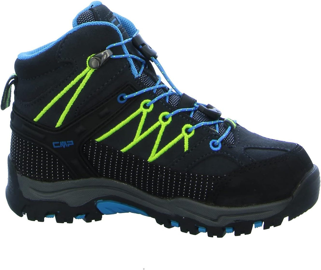 CMP Kids Rigel Mid Trekking Shoes Wp Wanderschuhe 32 EU Antracite Yellow Fluo, 32 EU Antracite Yello