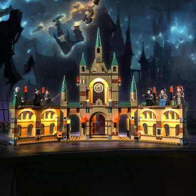 Led Licht Set für Lego Kampf um Hogwarts, Led Beleuchtungs Set für Lego 76415 Harry Potter Der Kampf