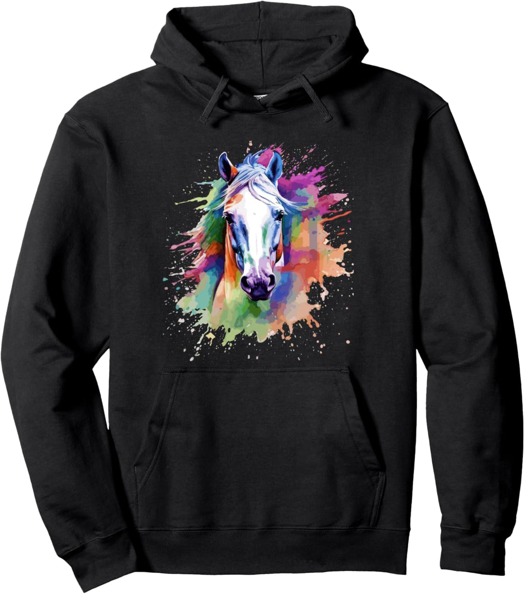 Pferd Reiten Dressur Springen Reiterhof Pullover Hoodie