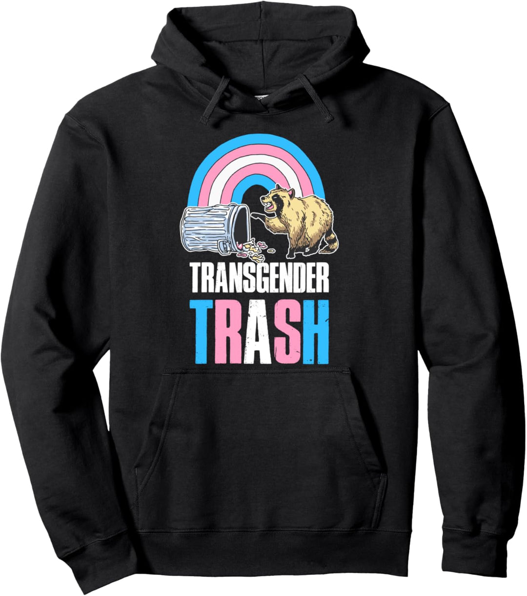 Transgender Trash Pullover Hoodie