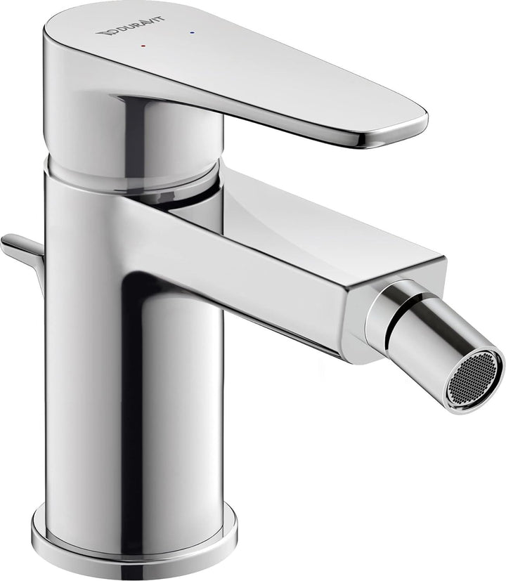 Duravit Einhebel-Bidetmischer B.1 mit Zugstangen-Ablaufgarnitur,