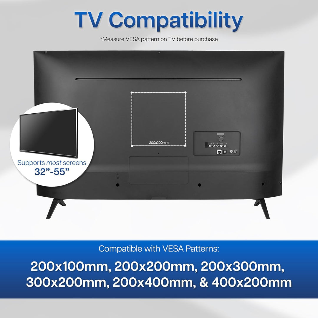 VIVO Wandhalterung AD4X2 VESA LCD LED TV Halterung für Bildschirme von 81,3 cm bis 139,7 cm (32 bis