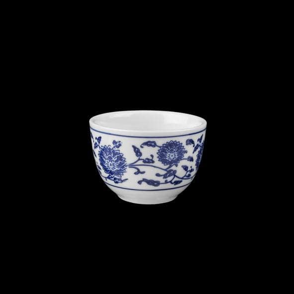 5-tlg. Porzellan Tee-Servierset im asiatischen Stil "Chinadekor" (**) Teeservice 5-tlg., Teeservice