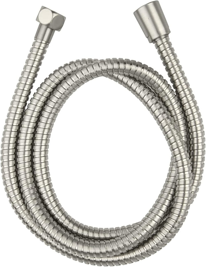WENKO Brauseset Mod. Young Duschstange 66 cm Edelstahl gebürstet Duschkopf 3 Funktionen Duschschlauc