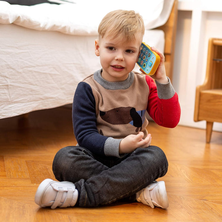 JOYIN Baby-Spielzeug Telefon, Fernbedienung und Smartphone mit Musik, Spass Lernen musikalisches Spi
