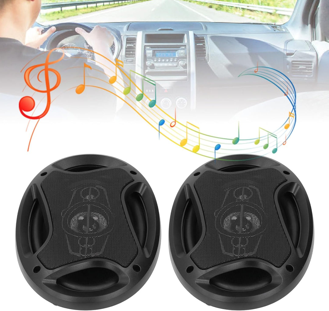 Greensen 2pcs 6x9 Zoll Koaxialauto -Lautsprecher 800 W 4 Ohm Auto -Türlautsprecher mit Haltbarem Gum