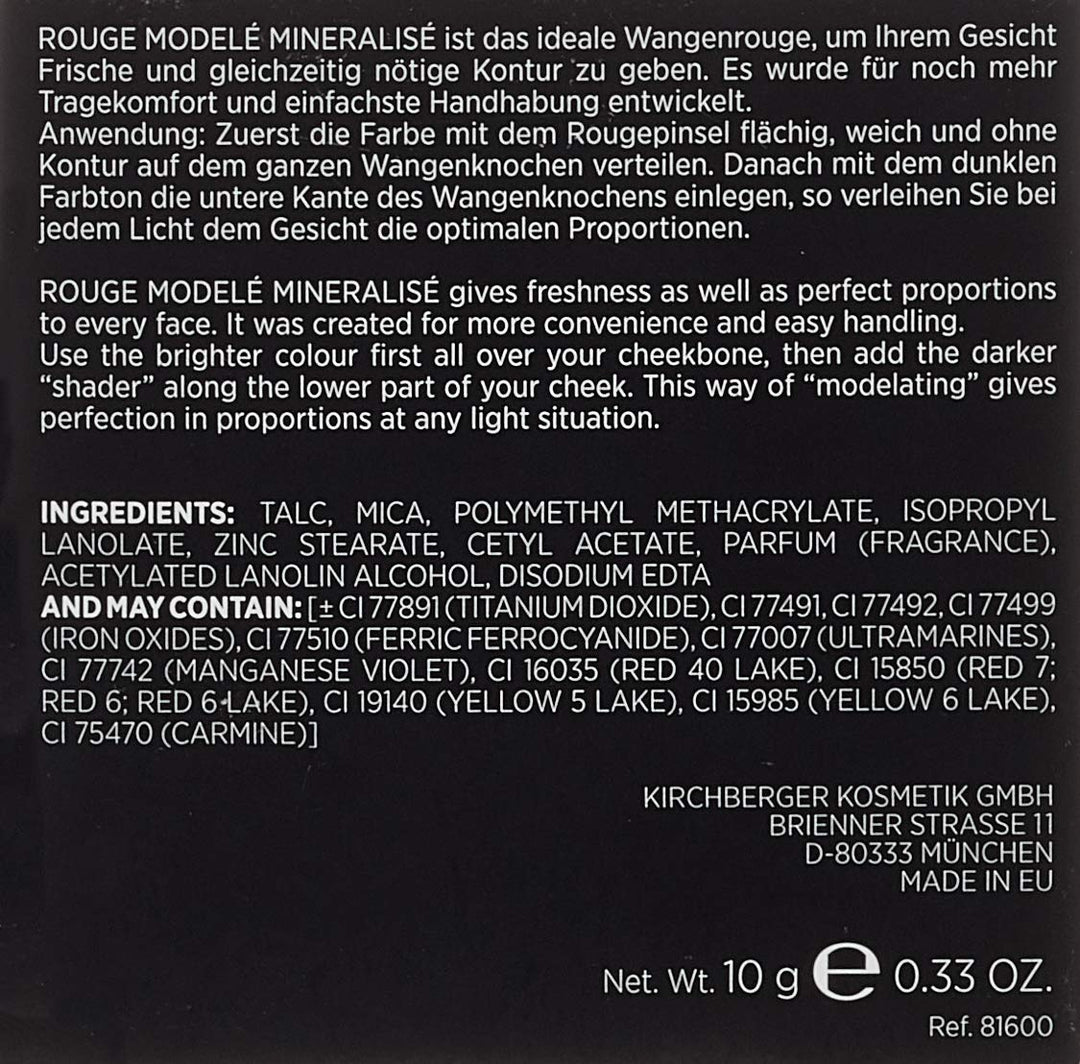 HORST KIRCHBERGER Rouge Modelé Mineralisé 10 10 - golden nectar, 10 - golden nectar
