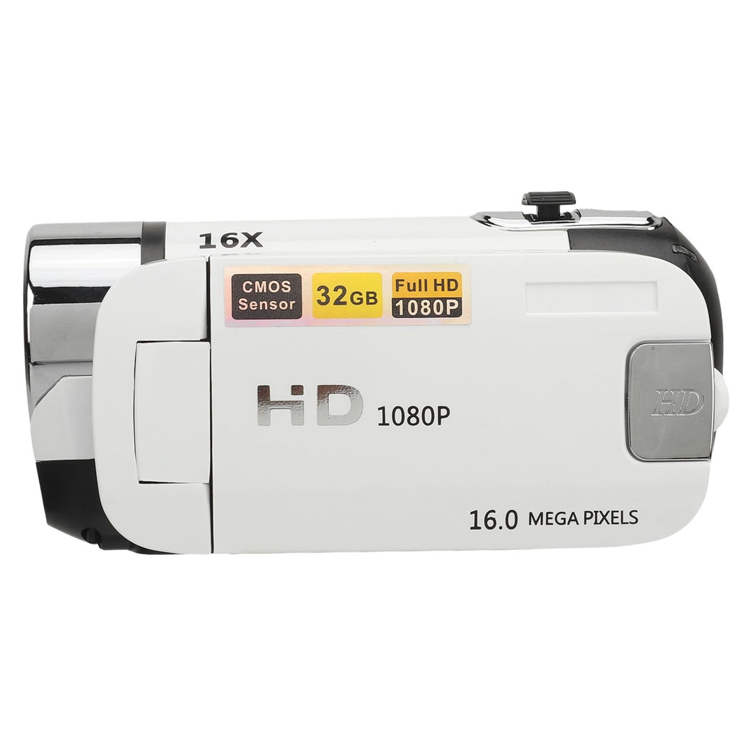 D90 1080P 16MP Digitalkamera 2,4 Zoll Schwenkbildschirm Camcorder 16X Zoom HD Videorecorder mit Füll