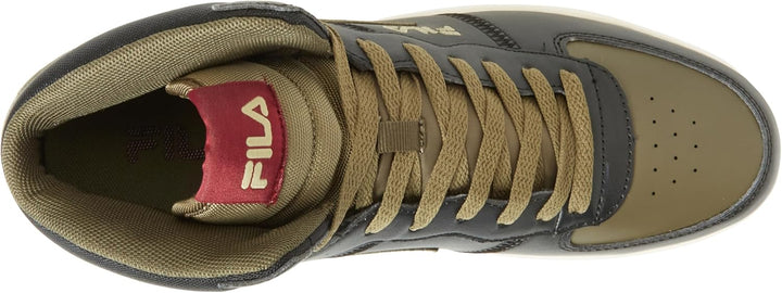 FILA Herren Noclaf Mid Sneaker 42 EU Black Olive Night, 42 EU Black Olive Night