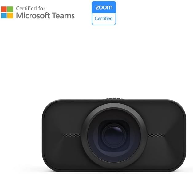 Epos S6 4K-Webcam mit Mikrofon für Desktop | Computerkamera für Computer mit Rauschunterdrückungsmik
