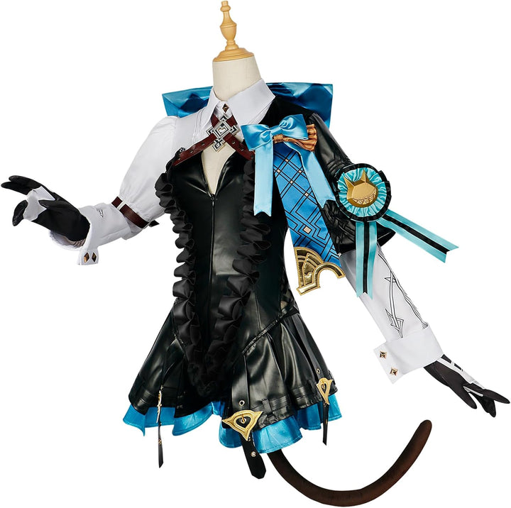 Genshin Cosplay Venti Yae Miko Raiden Shogun Arlecchino Cosplay Kostüm Skirk Cosplay Halloween Anzug