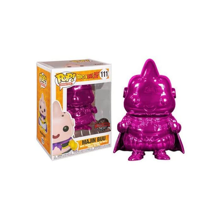 Pop! Animation Dragonball Z 111 Majin Buu Pink Chrome Special Edition