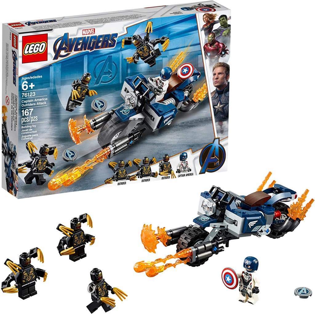 Lego 76123 Super Heroes Captain America: Outrider-Attacke