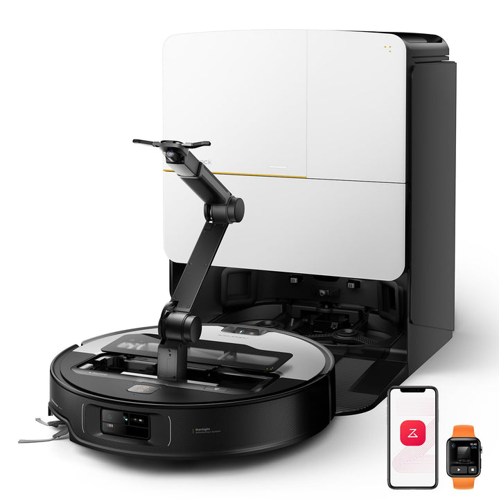 roborock Saros Z70 Saugroboter mit Wischfunktion, OmniGrip Arm, KI-gestützt, 22.000 Pa Saugkraft, 7.