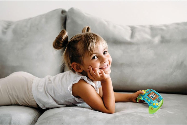 Lexibook, Disney Toy Story, Bilinguale sprechende Lernkonsole Deutsch und Englisch, 100 Aktivitäten,