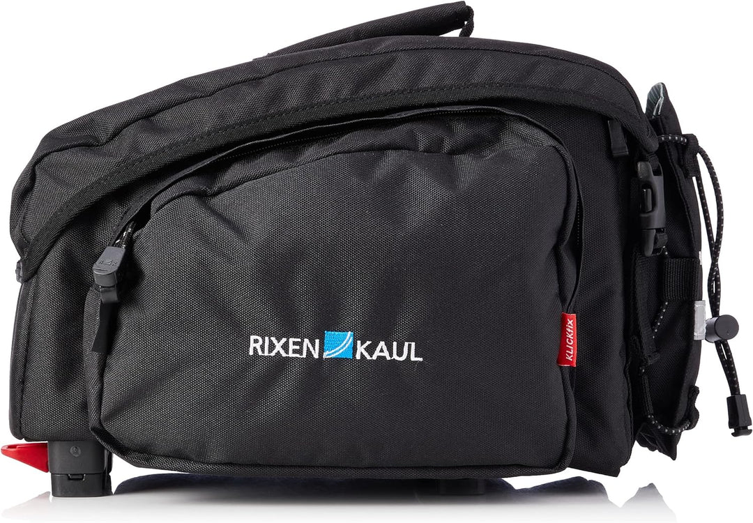 KLICKfix Farradtasche Rackpack 1 für Racktime Gepäckträgertasche, Schwarz, 35 x 28 x 22 cm Single, S