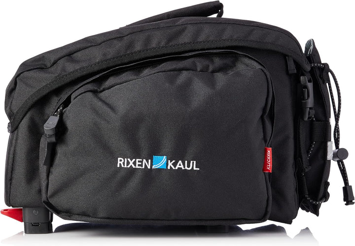 KLICKfix Farradtasche Rackpack 1 für Racktime Gepäckträgertasche, Schwarz, 35 x 28 x 22 cm Single, S