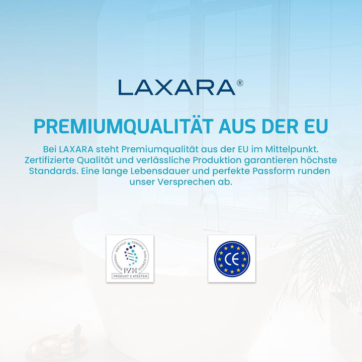 Ablaufgarnitur für Badewanne & Duschwanne 1 1/2 Zoll – Click Clack/Pop-Up Ventil aus Messing Chrom –