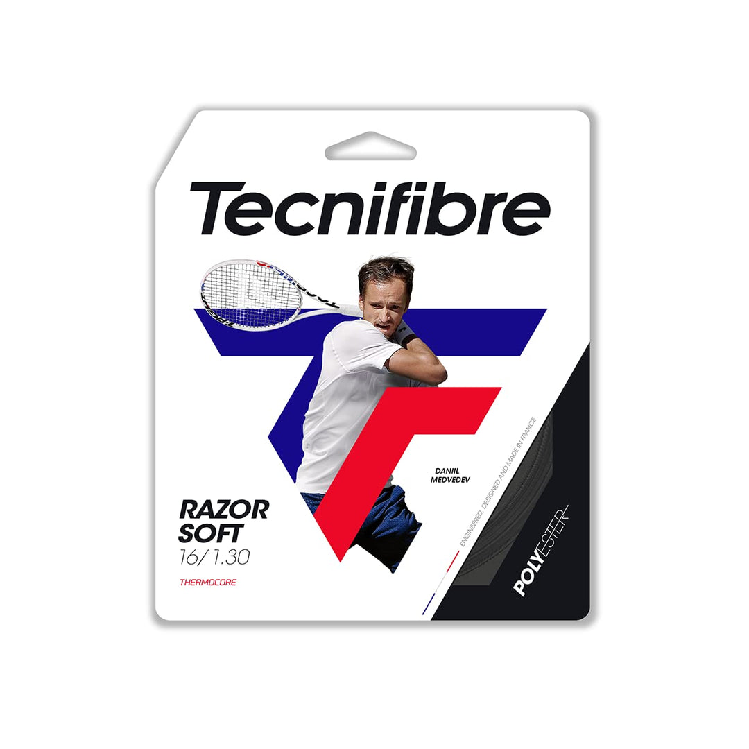 Tecnifibre - Tennissaite 1.30mm / 200m Carbon, 1.30mm / 200m Carbon