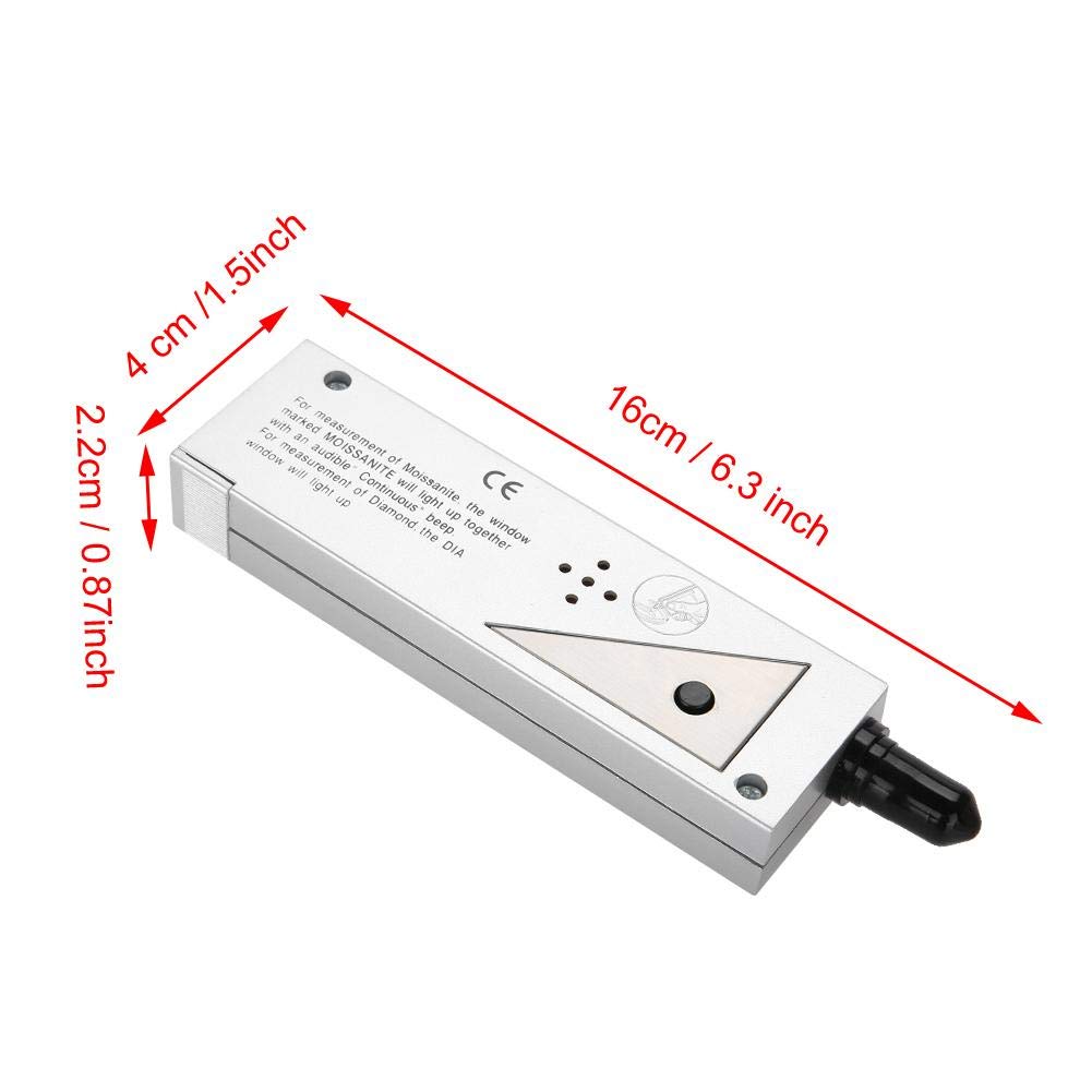 Diamond Tester, Moissanit-Tester, hohe Präzision, professionell, Practice Jewellery Diamond Selector