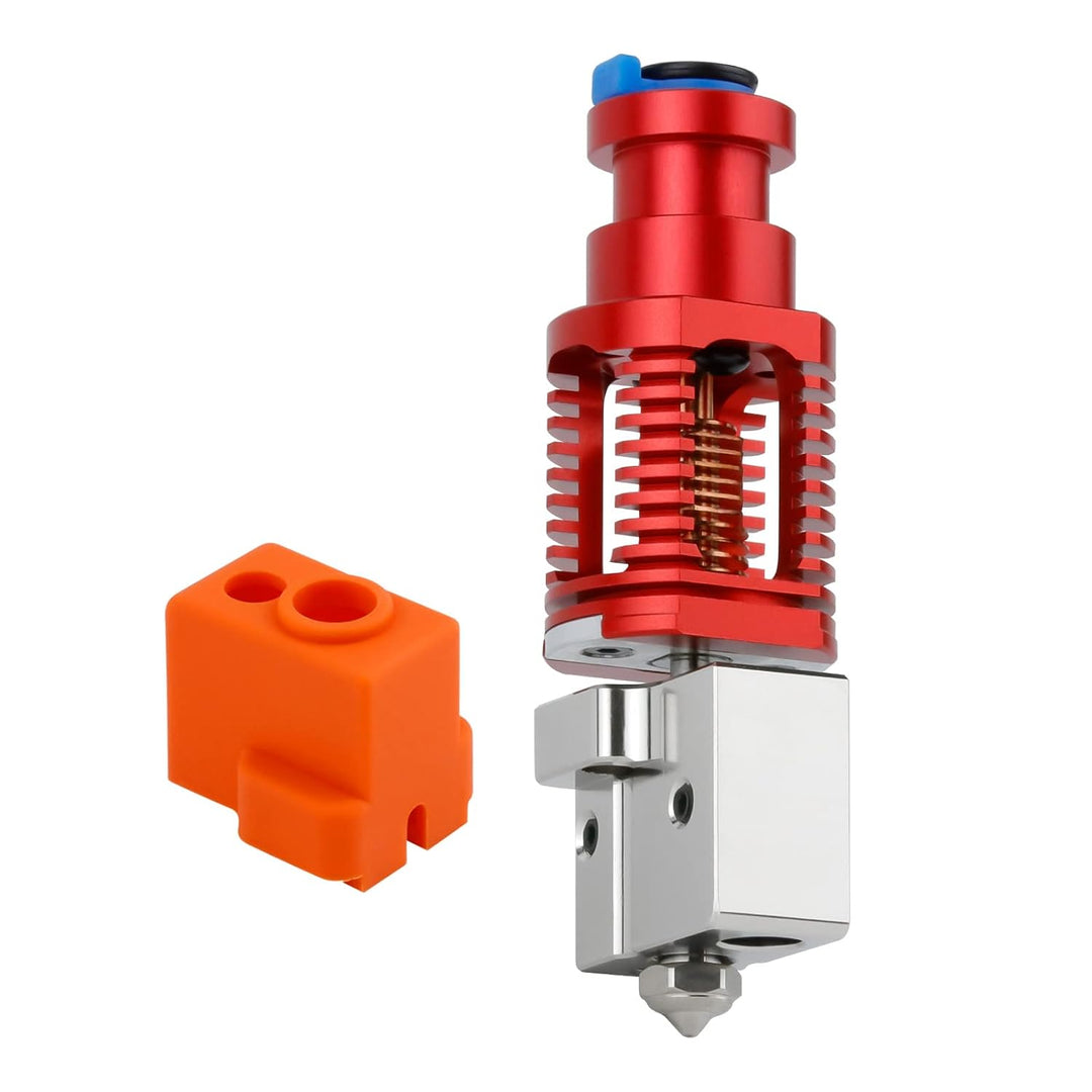 Upgrade bis zu 500 ℃ Red Lizard K1 Volcano All Metal Hotend High Flow Plated Copper Bimetal Heatbrea