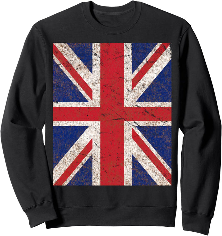 Union Jack Flagge. Sweatshirt