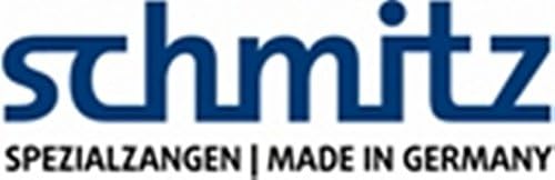Rundzange 130mm - schmitz 4231HS22 - gerade, kurze Greif-Backen ohne Verzahnung - ESD/EGB - Dissipat