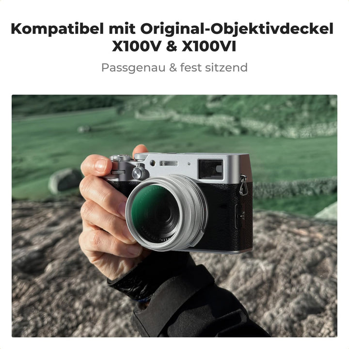 K&amp;F Concept Black-Mist 1/4 Filter für Fujifilm Kamera X100-Serie,Black Promist 1/4 Filter Kompatibel
