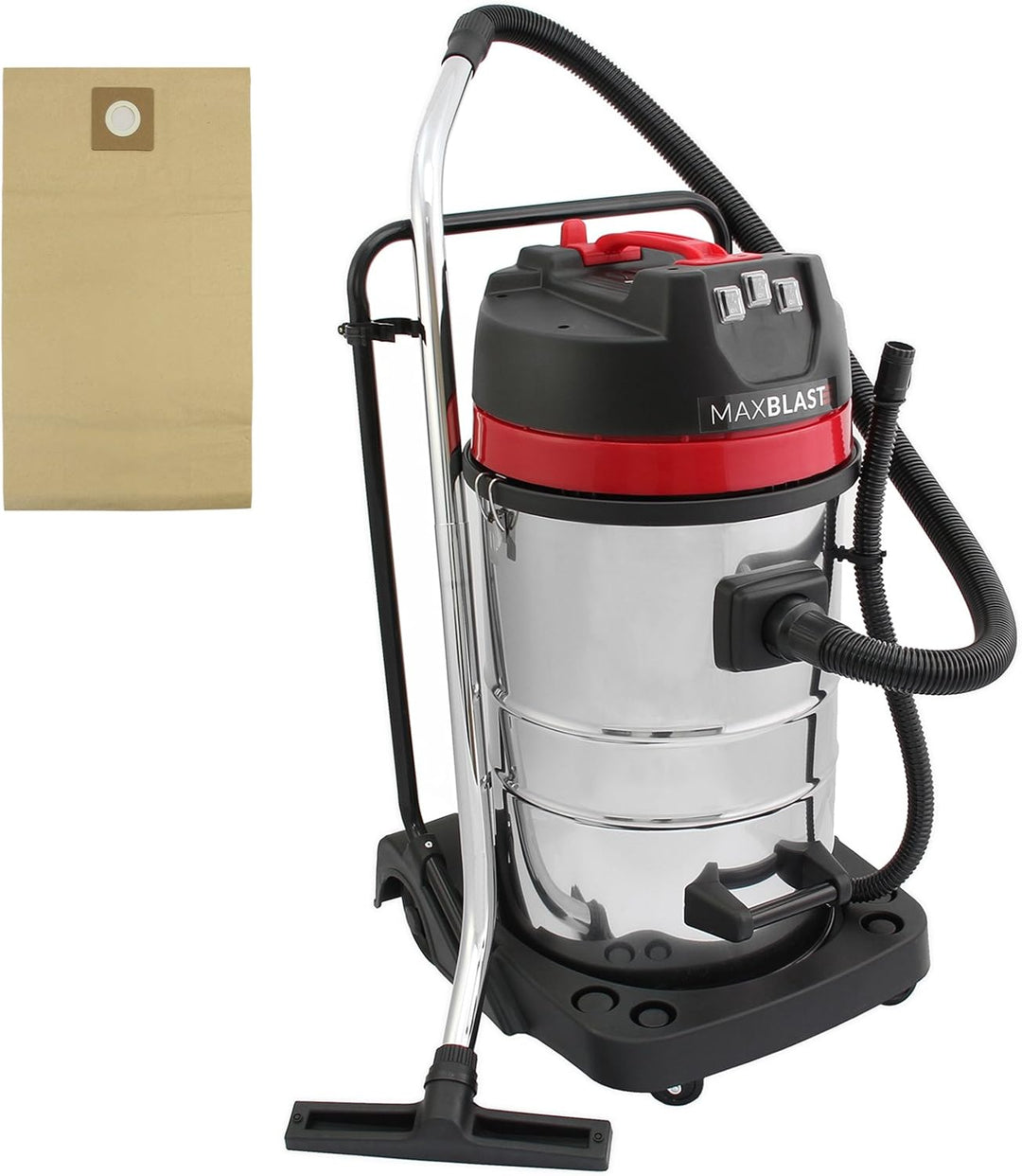 MAXBLAST 80 Liter 5 x Papier Staubsaugerbeutel Filterbeutel Industriesauger Industriestaubsauger Sta