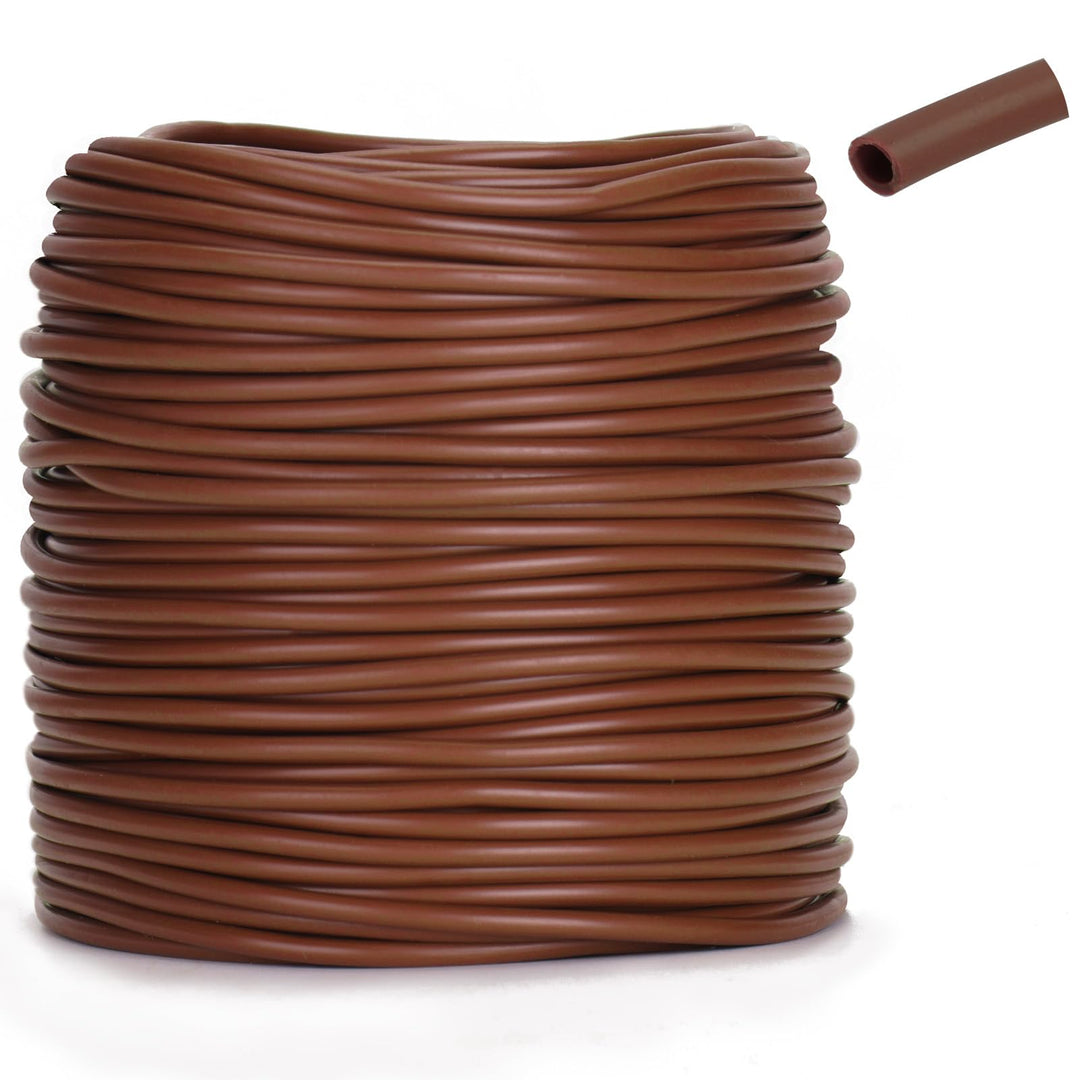 KINGLAKE Hohlschnur, Bindeschlauch 3mm x 100m, Pflanzenschnur Gartenschnur Wetterfest Reissfest, Pfl