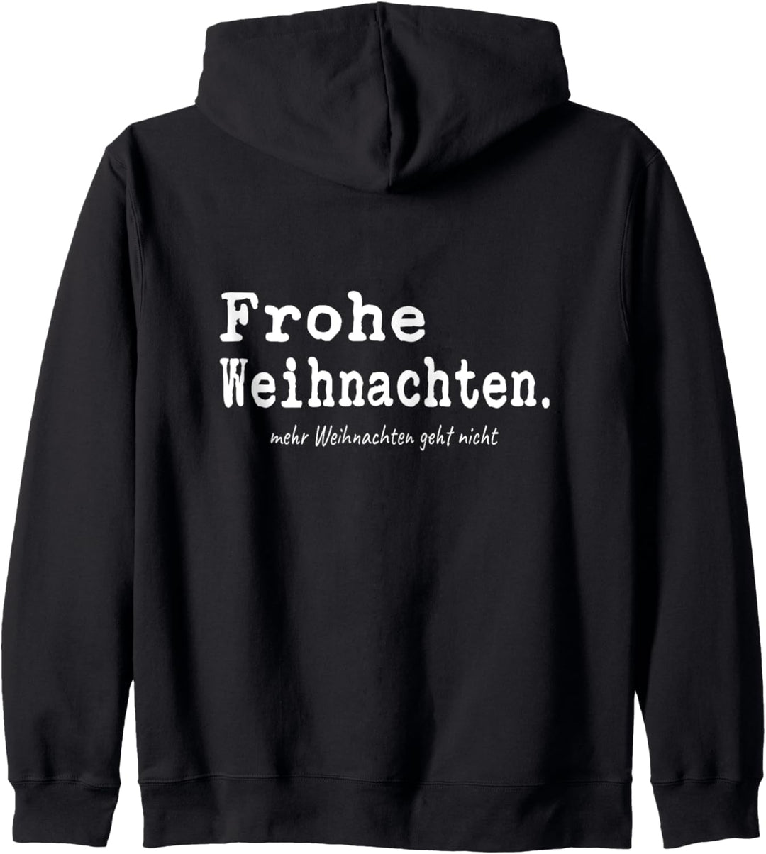 Anti Weihnachten, gegen Kommerz des Weihnachtsfestes Kapuzenjacke